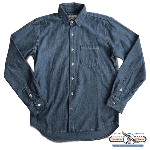 Dean - Indigo Chambray Shirt