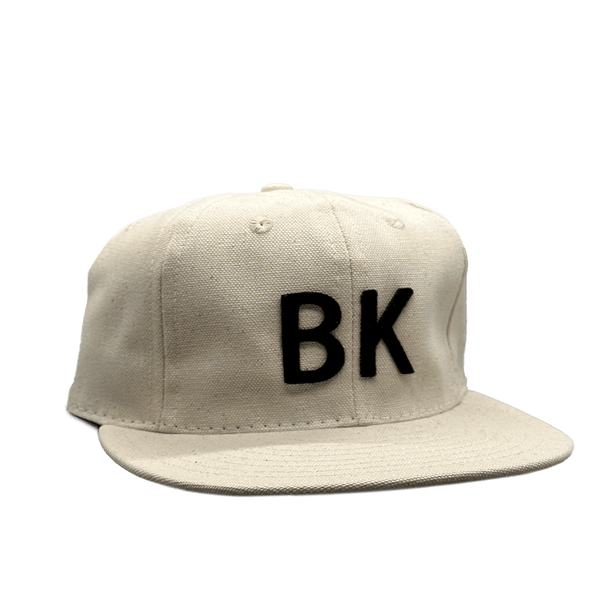 GS x Ebbets Field Flannels Cotton Canvas Hat: Khaki / White NY