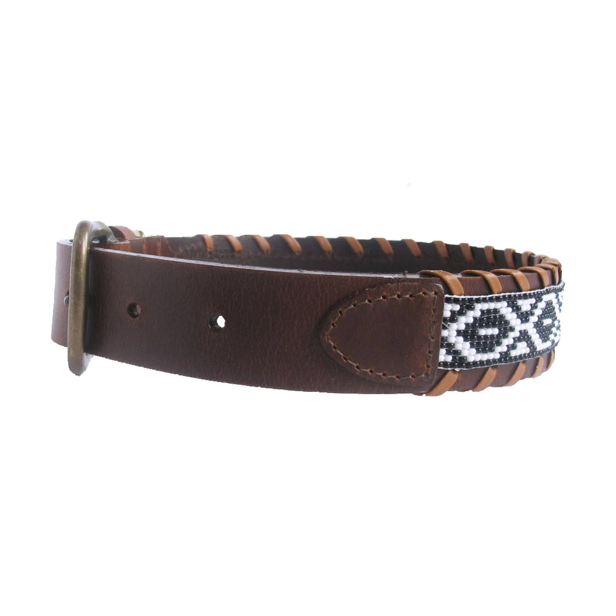 Black Diamond Dog Collar - grown&amp;sewn