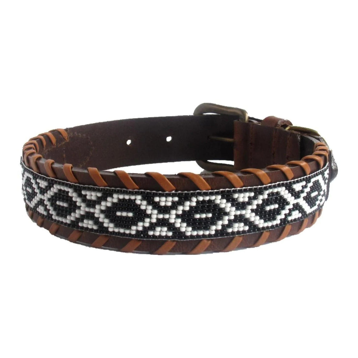 Black Diamond Dog Collar - grown&amp;sewn