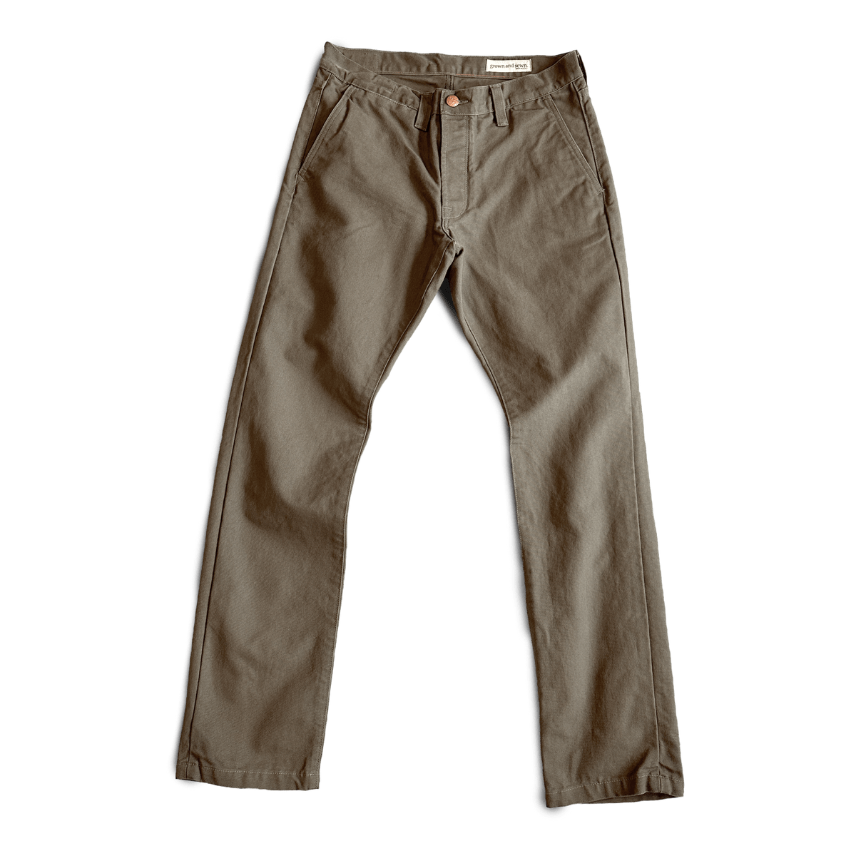 ( Blemish )Foundation Canvas Pant - Moss - grown&amp;sewn