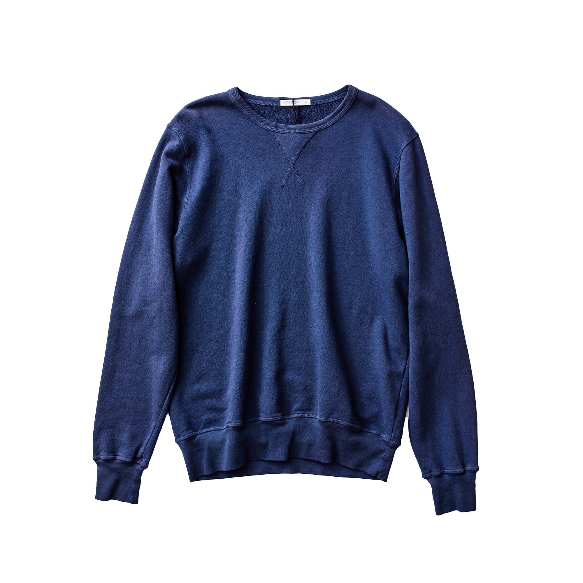 ( Blemish ) French Terry Sweatshirt - Navy - grown&sewn