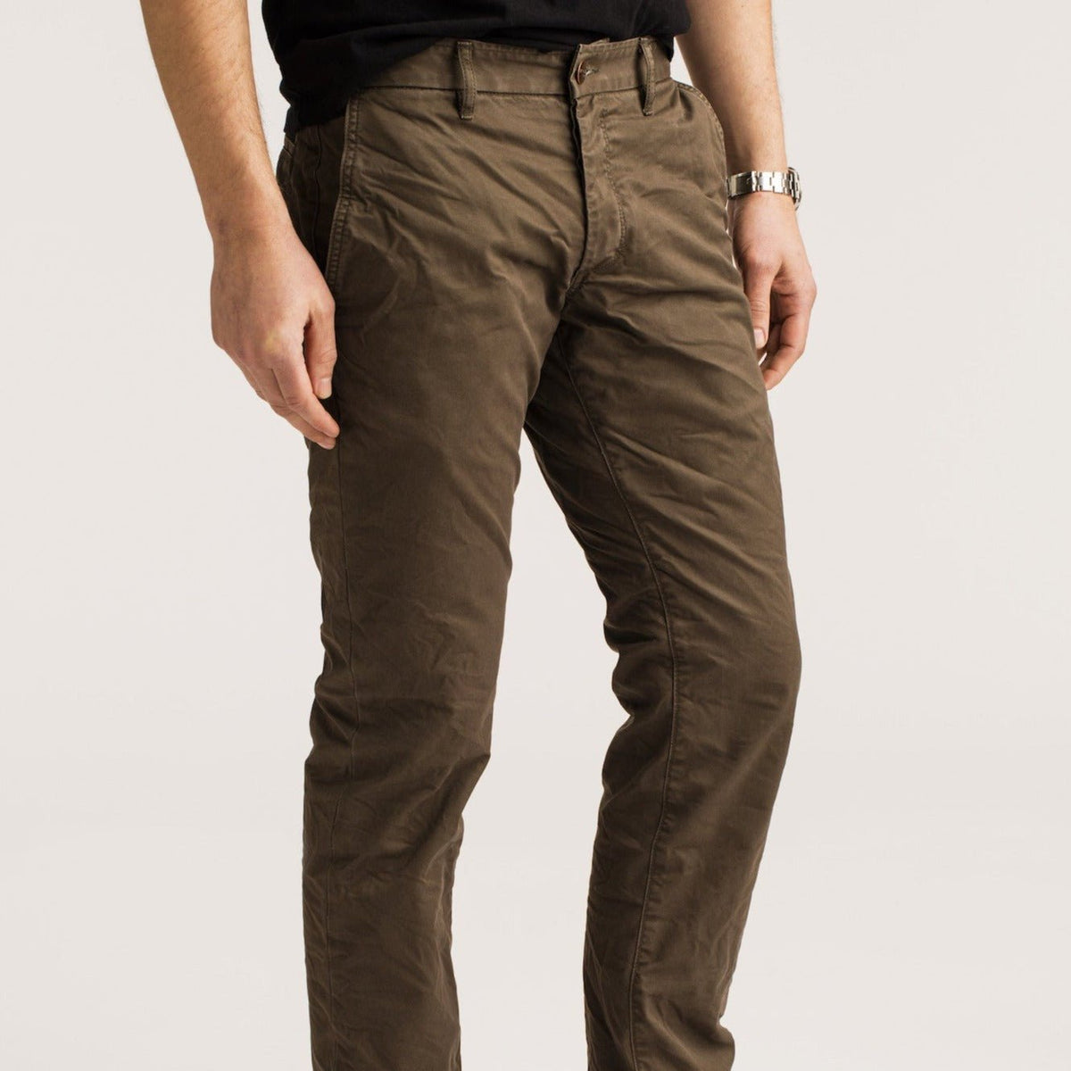 ( Blemish ) Independent Slim Pant - Ultimate Twill - Loden - grown&amp;sewn