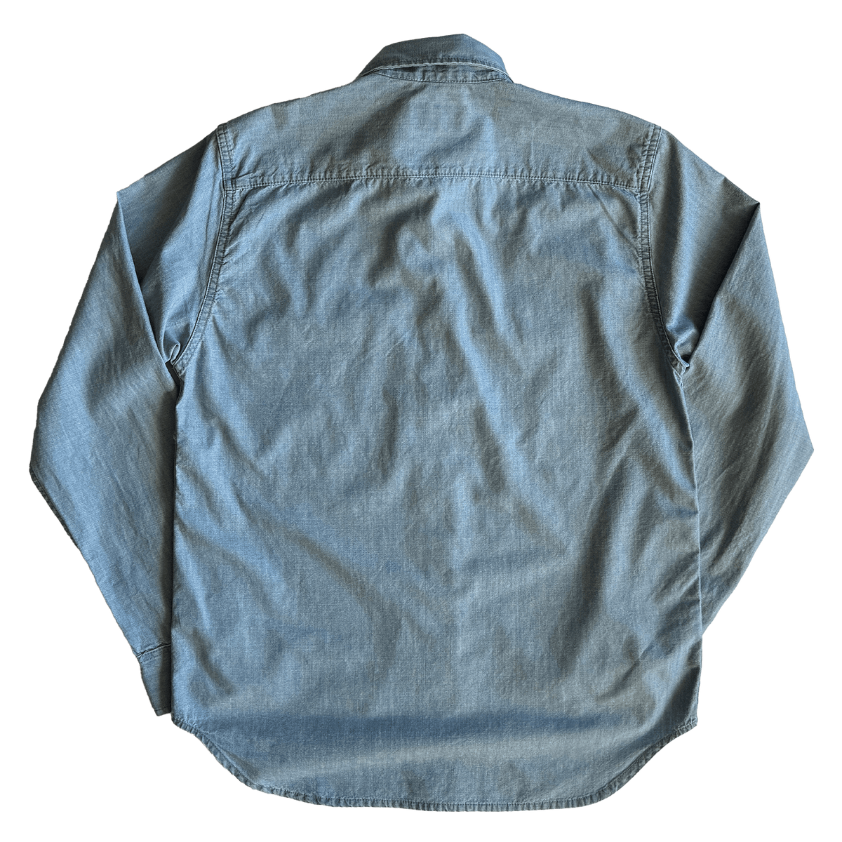 ( Blemish) Walsh Work Shirt - 6 oz Bleached Chambray - grown&amp;sewn