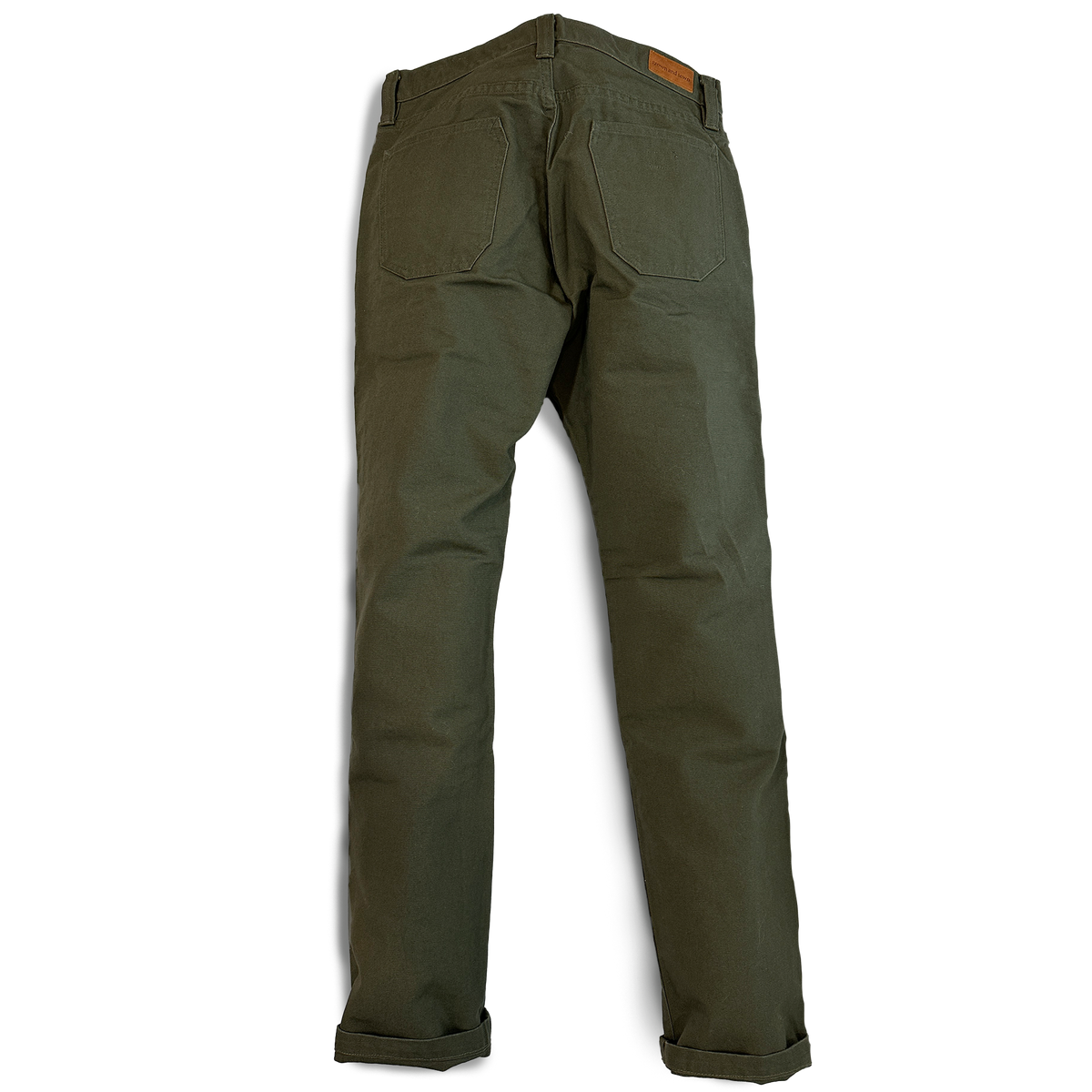 Foundation Essential Canvas Pant - Brushed Natural - grown&sewn