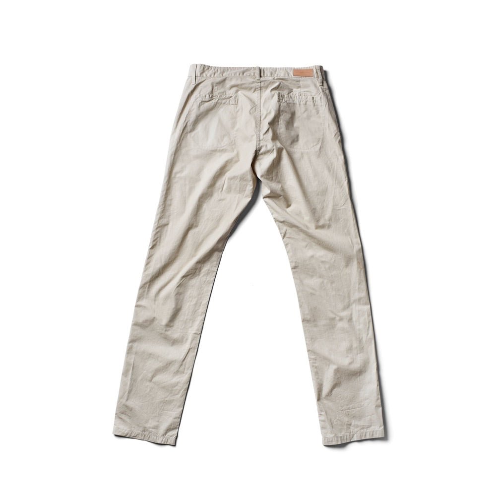 Independent Slim Feather Pant - Silver - grown&amp;sewn