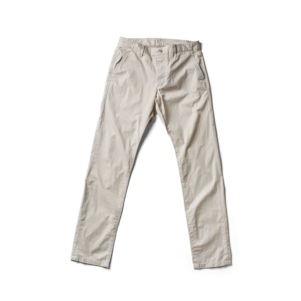 Independent Slim Feather Pant - Silver - grown&sewn