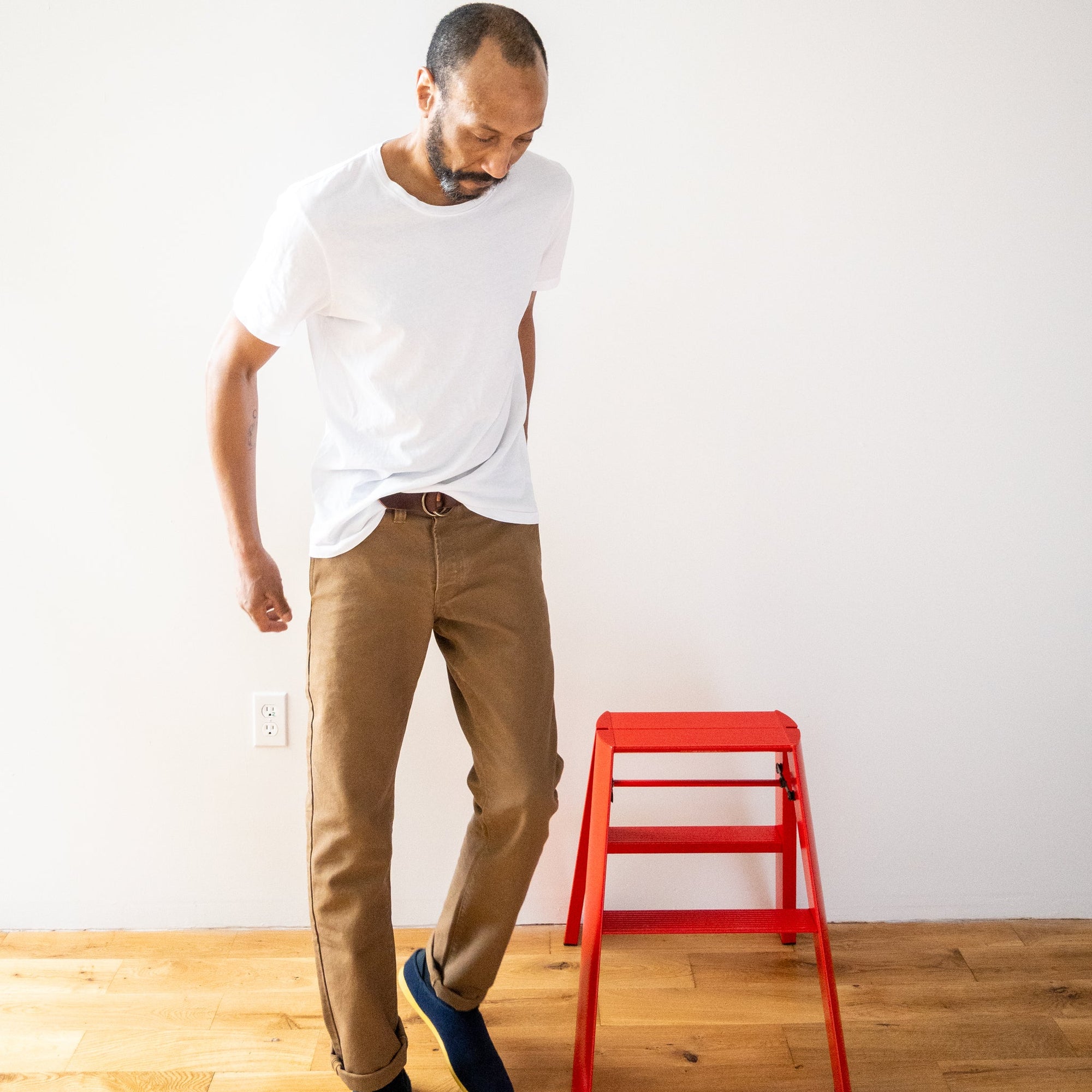 Ringspun Jersey Short Sleeve Tee - White - grown&sewn