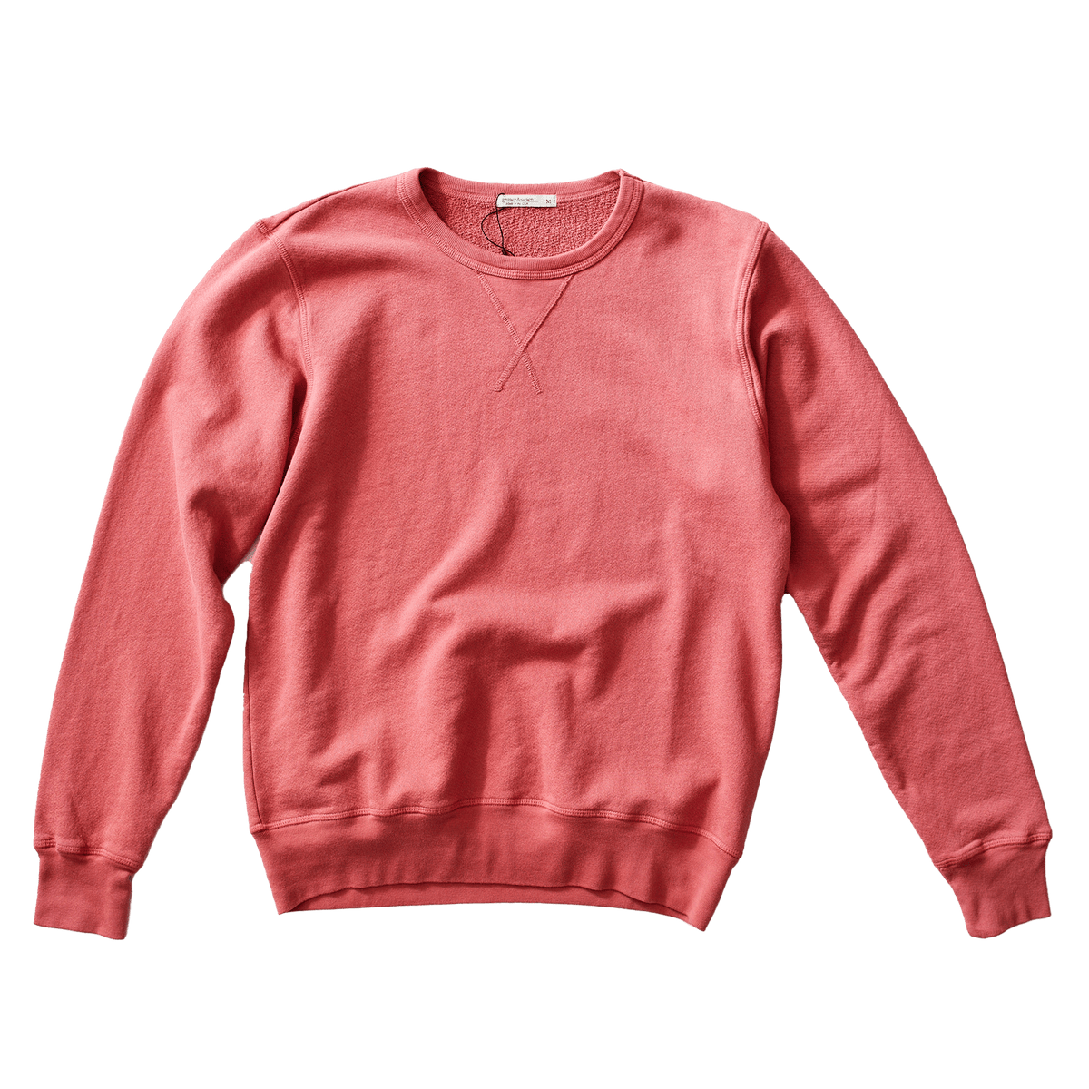 Vintage French Terry Sweatshirt - Faded Red - grown&amp;sewn