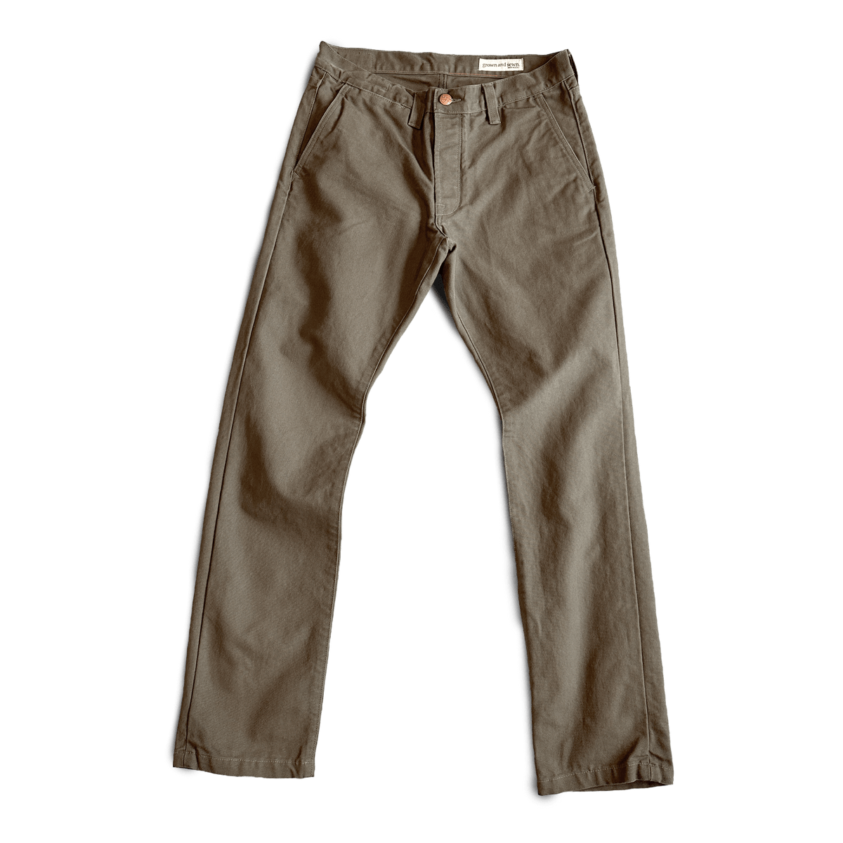 Foundation Canvas Pant - Moss - grown&sewn