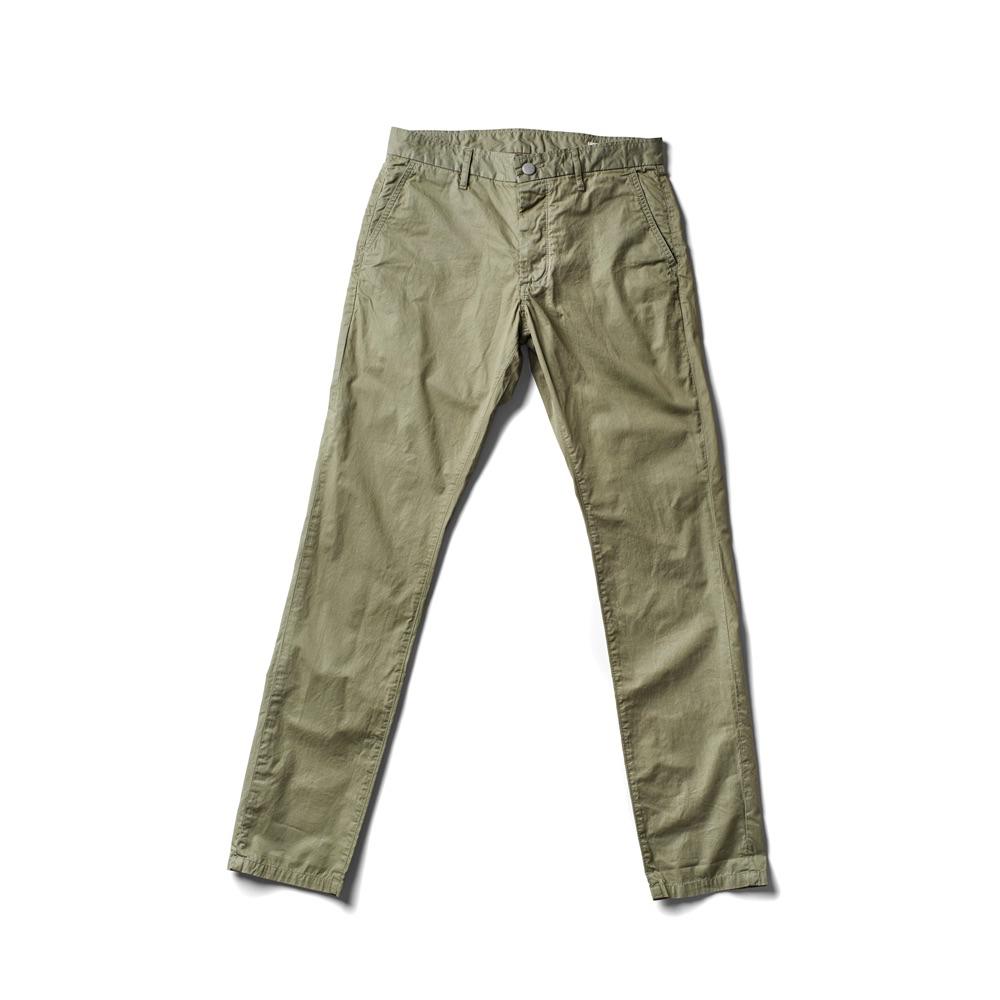 Independent Slim Feather Pant - Army - grown&amp;sewn